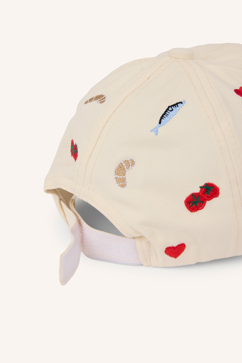 Women Beige Woman Cotton Hat