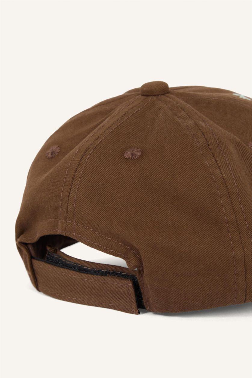 GIRLS & TEENS Dark Brown كاب بناتي قطن