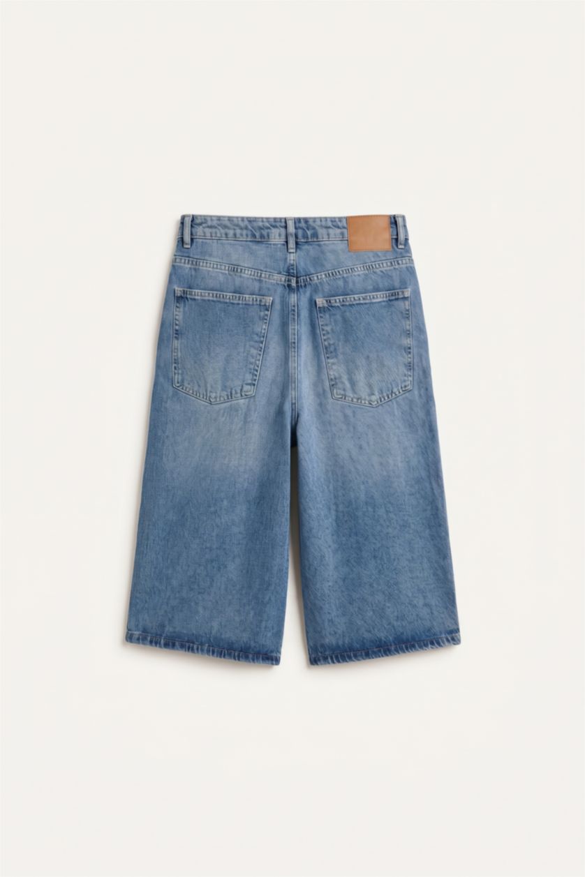 Men Blue Bermuda