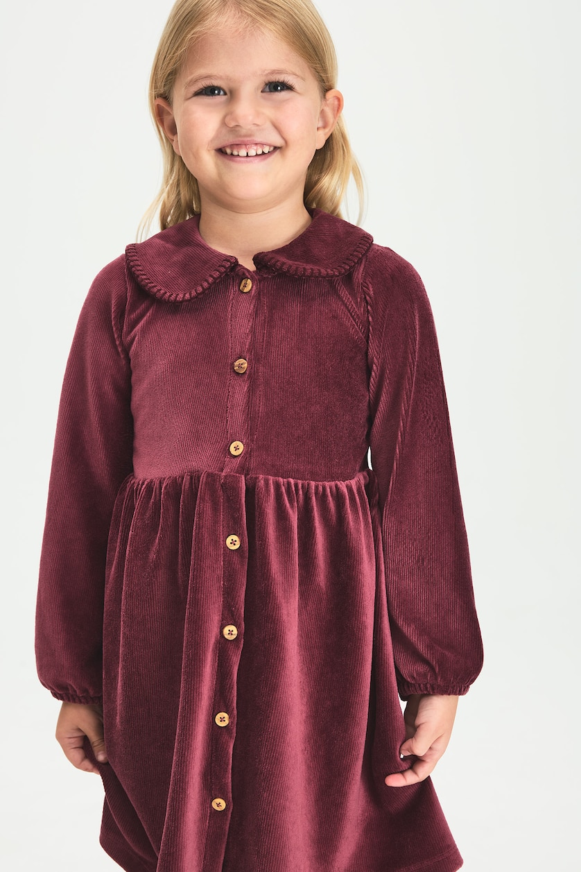 BABY GIRL Bordeaux Woman Long Sleeve Knitted Dress