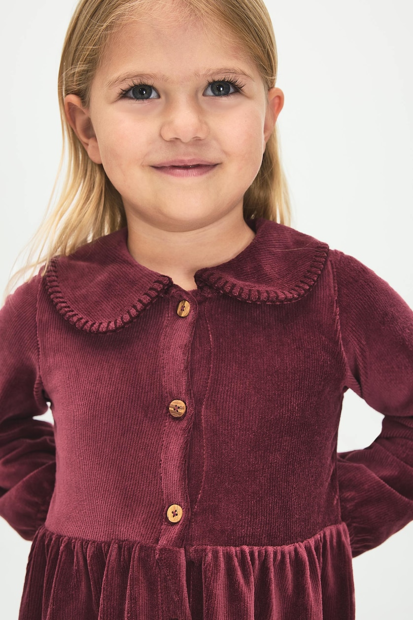 BABY GIRL Bordeaux Woman Long Sleeve Knitted Dress