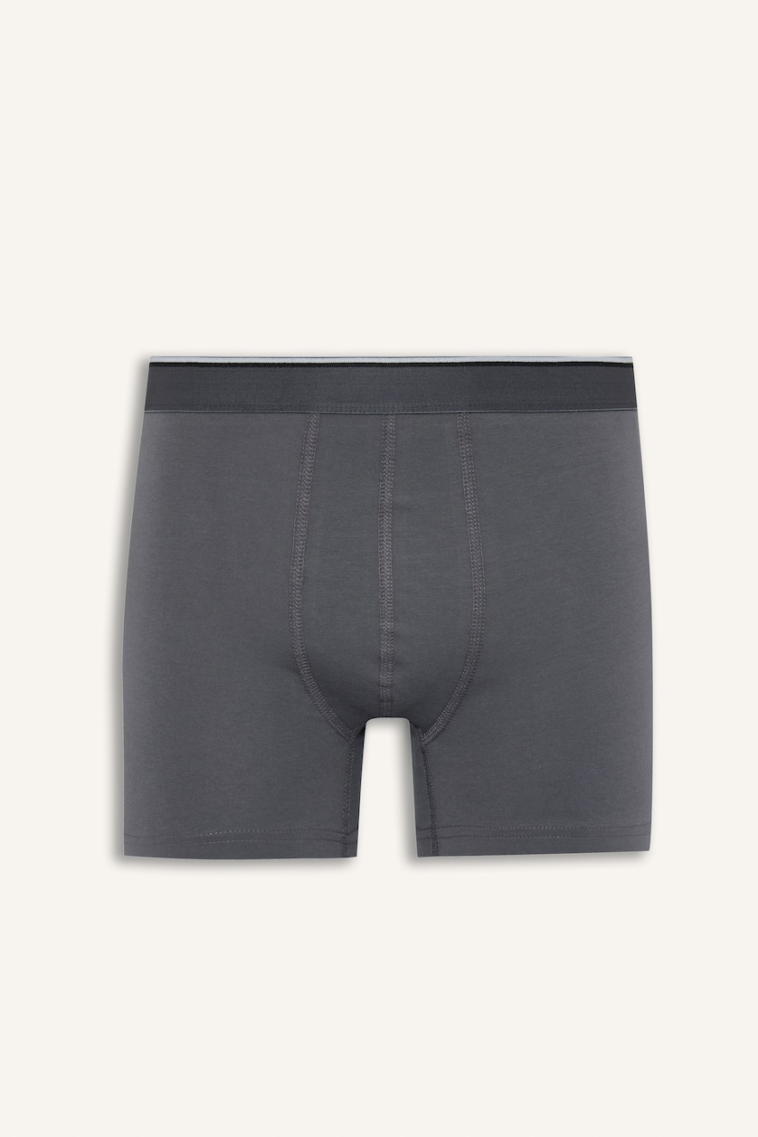 Erkek Antrasit Regular Fıt 3'lü Boxer