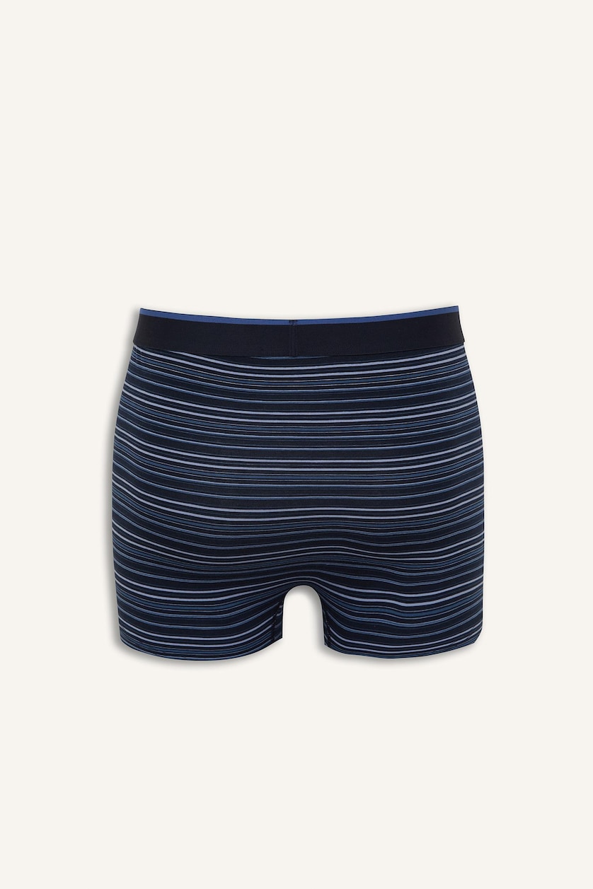 Erkek Lacivert Regular Fit 2'li Boxer Set