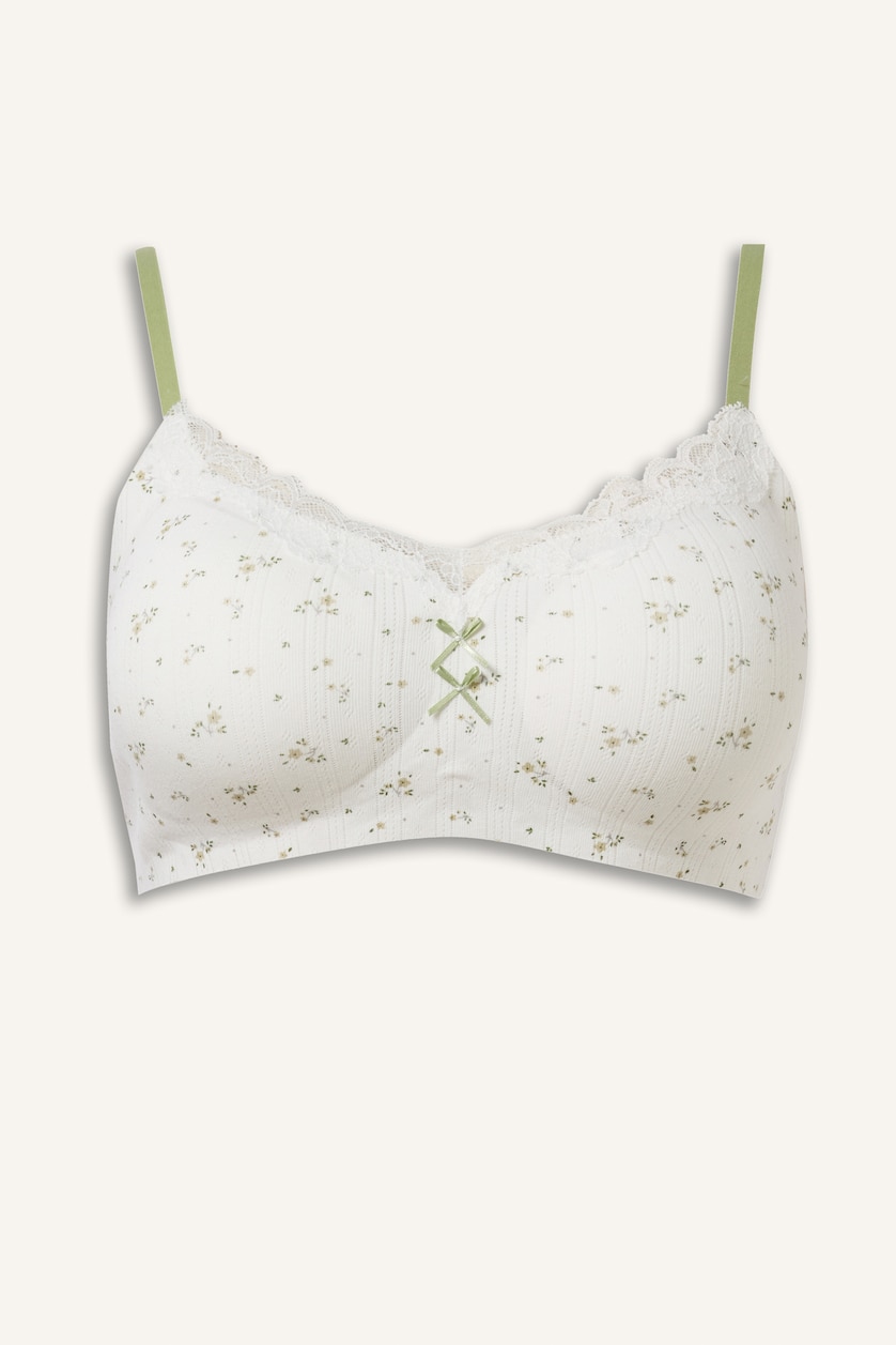 Women Ecru Fall in Love Bra