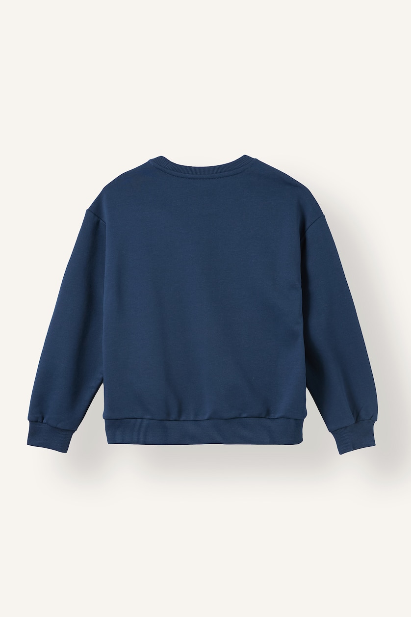 Girls & Teens NAVY Relax Fit Animal Crew Neck Sweatshirt