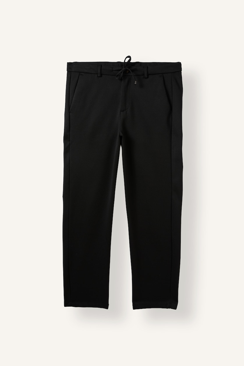 Men Black Regular Fit Trousers