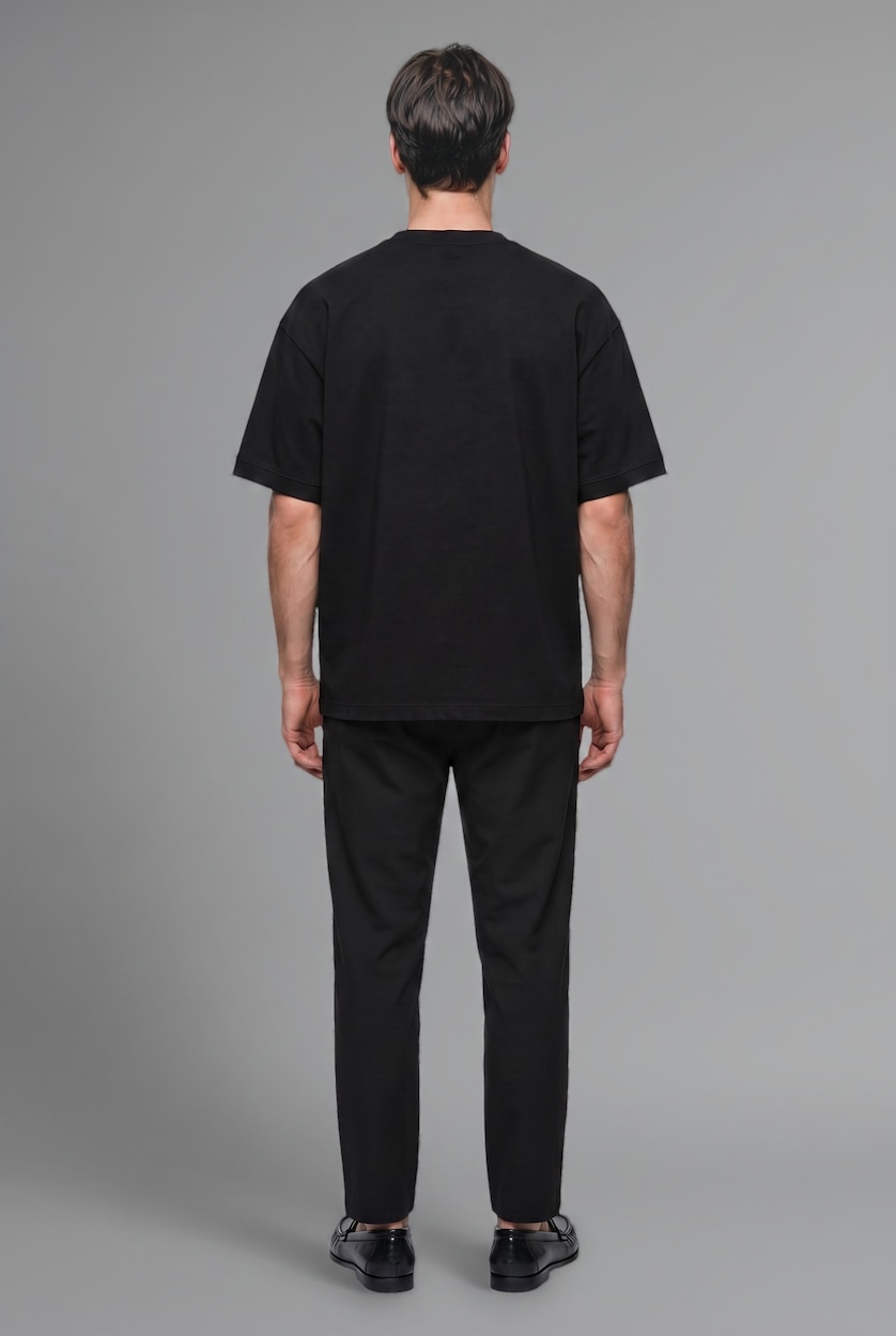 Ерлер қара Regular Fit шалбар