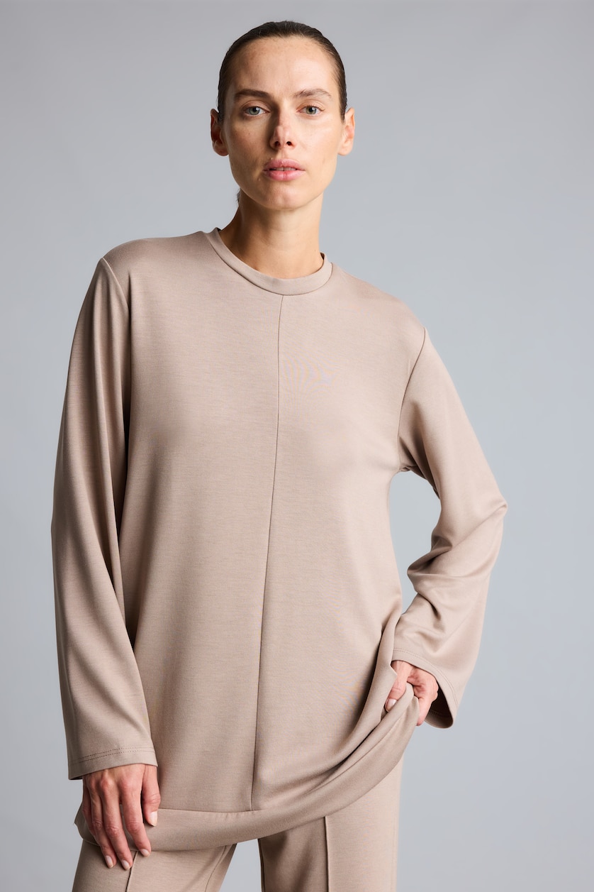 WOMAN Vison Regular Fit Long Sleeve Tunic