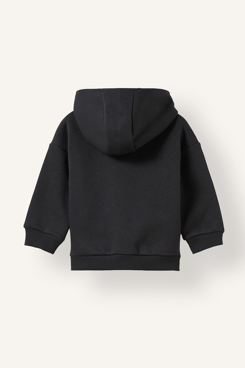 BÉBÉ GARÇON Anthracite Sweat à capuche basique épais zippé pour bébé garçon