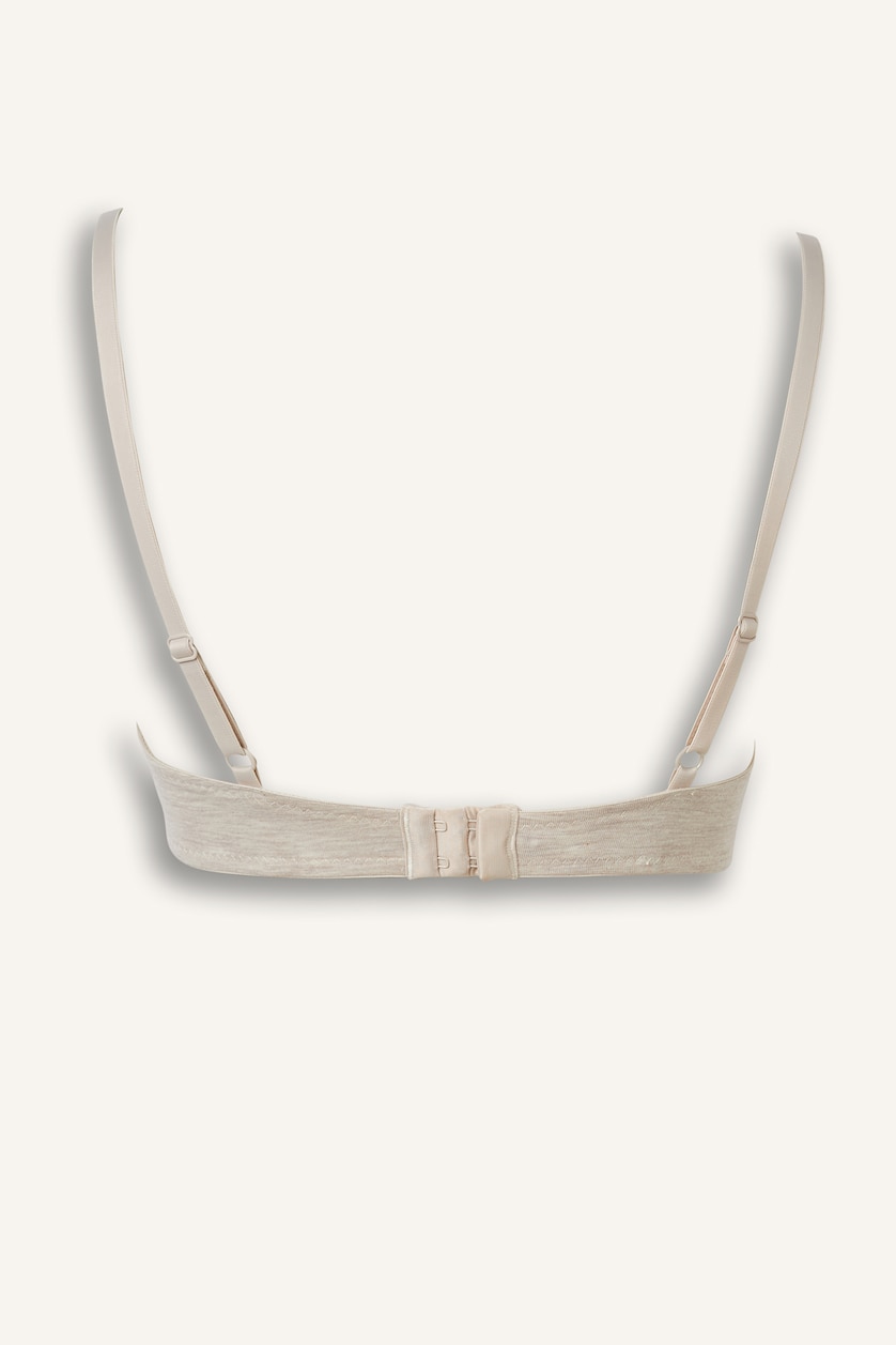 Women Light Brown Melange With Pad