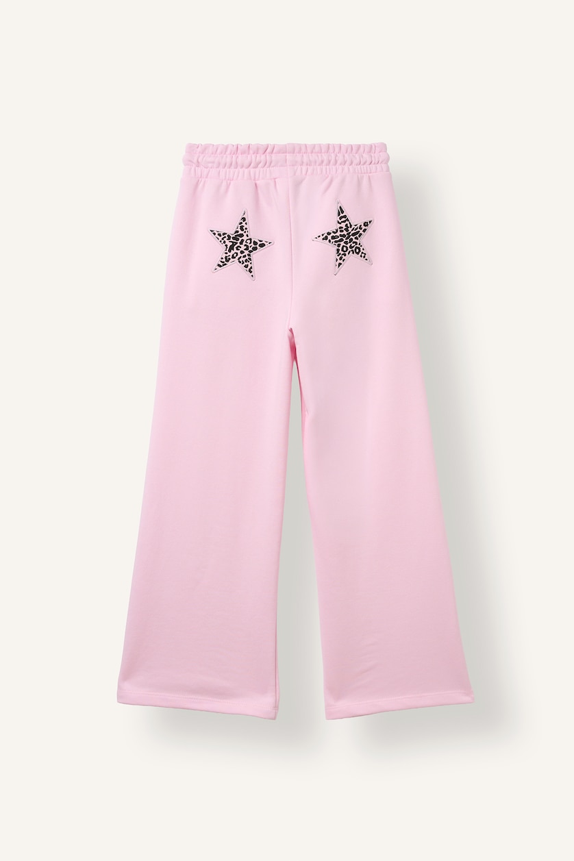 Young Girls - Teen Girls Pink Wide Leg Trousers