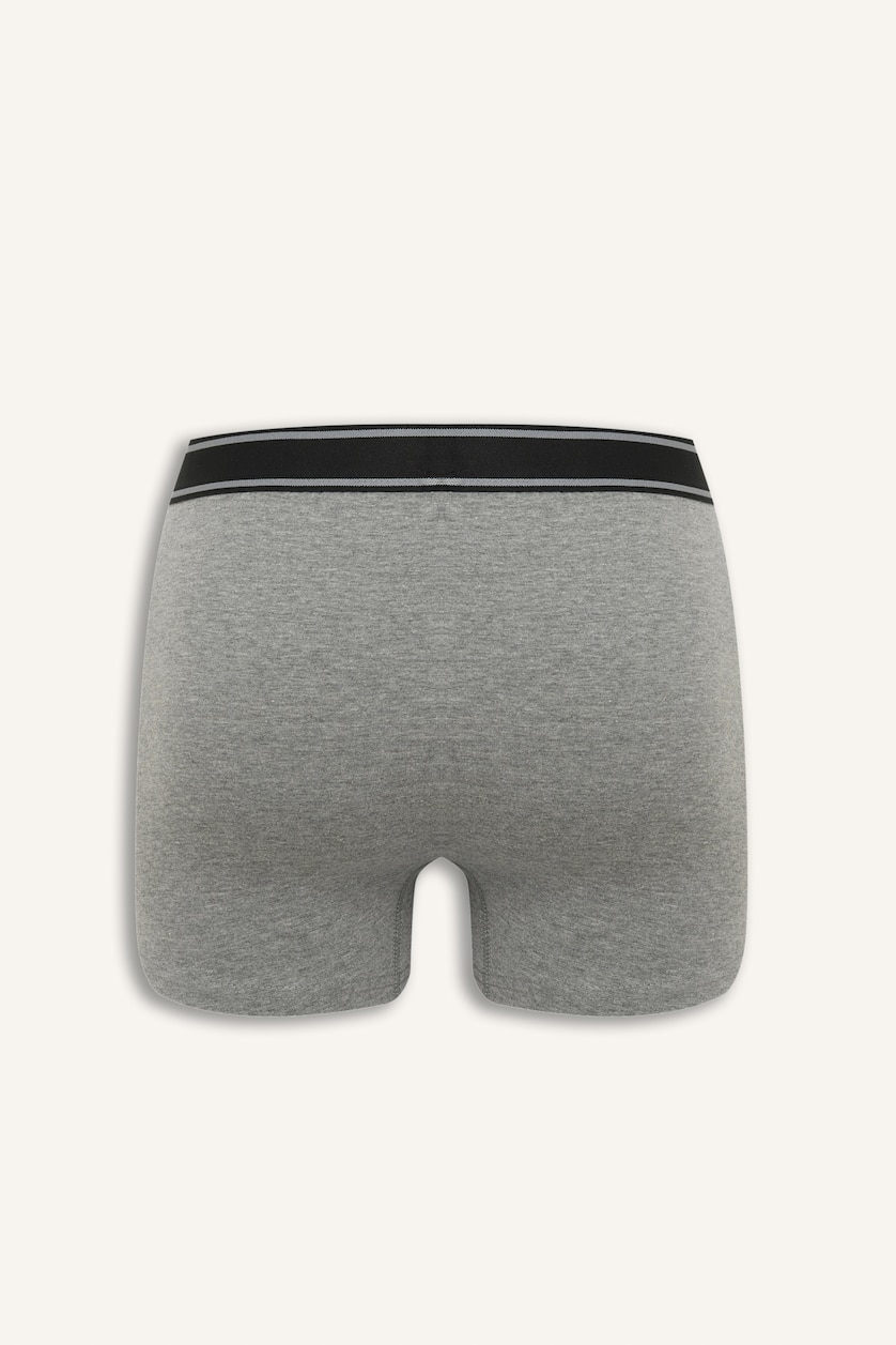 Erkek Siyah Regular Fit Normal Bel 3'lü Boxer
