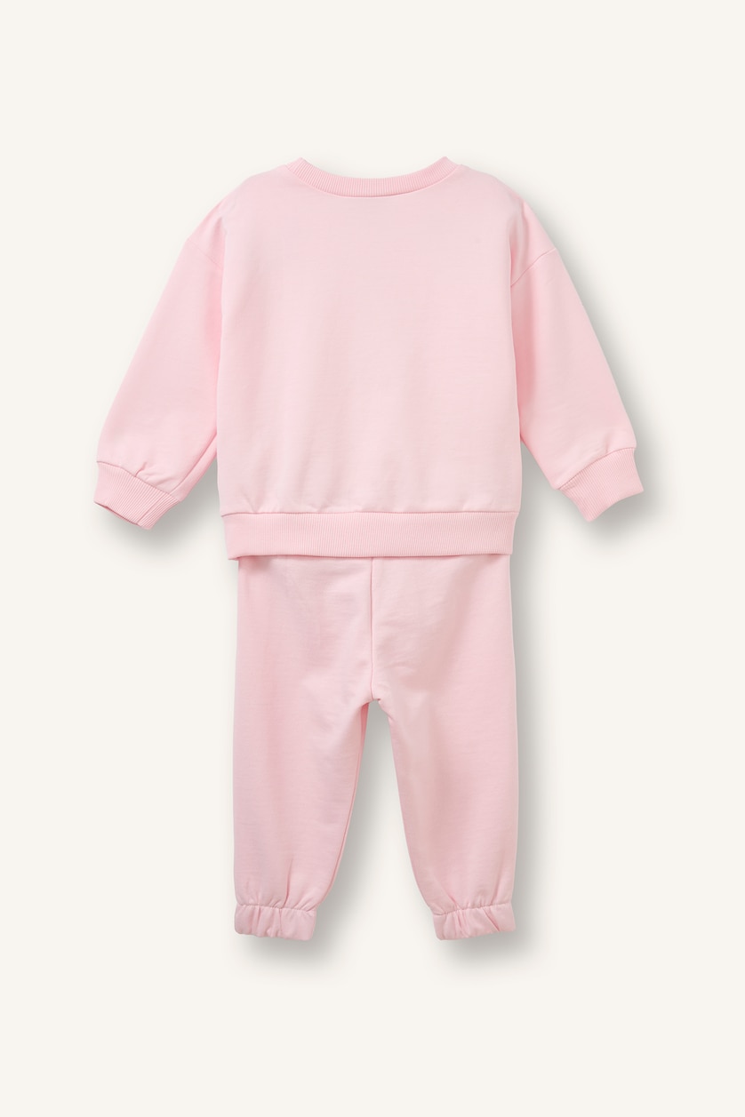 Baby Girl Pink سيت بيبي بناتي - قطعتين