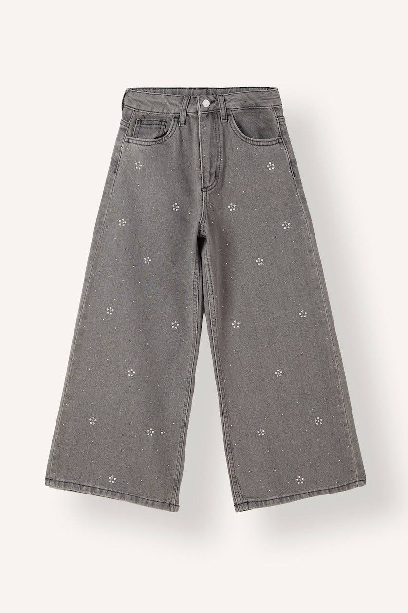 Girls & Teens Light Grey Trousers