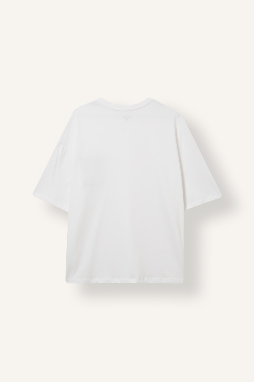 MAN White 100% Cotton Boxy Fit Short Sleeve T-Shirt