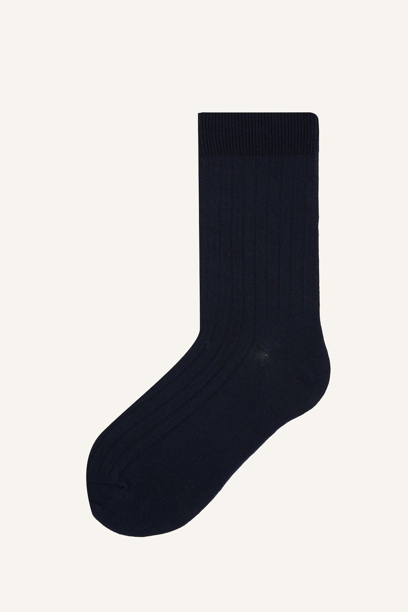 Men NAVY 3 piece Long sock
