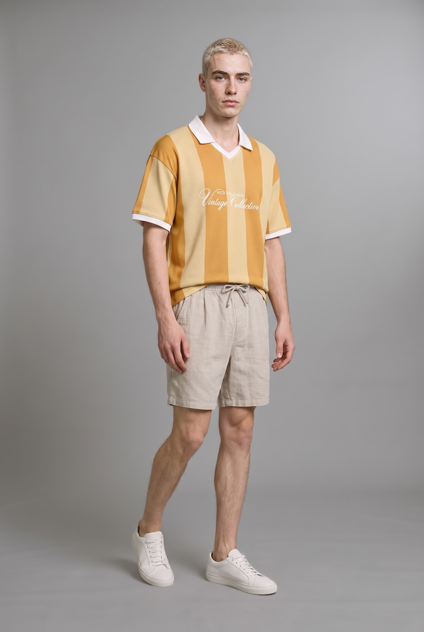 Ерлер сары Boxy Fit футболка