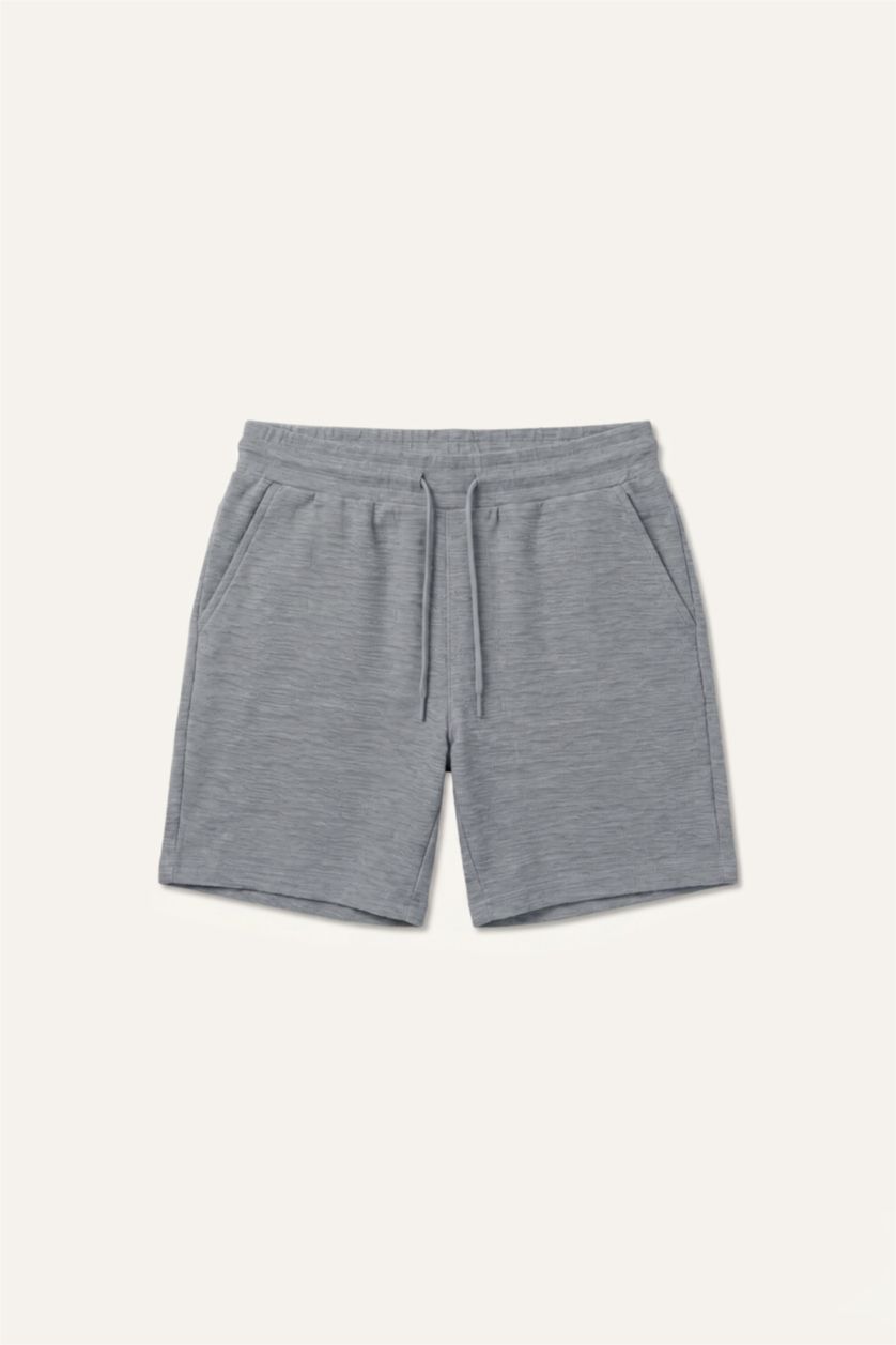 Erkek Gri Regular Fit Şort