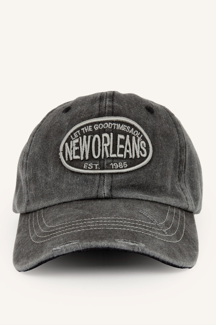Men Black Man Cotton Hat