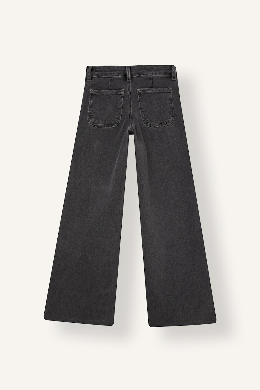 Young Girls - Teen Girls Grey Girl Relax Fit Jeans