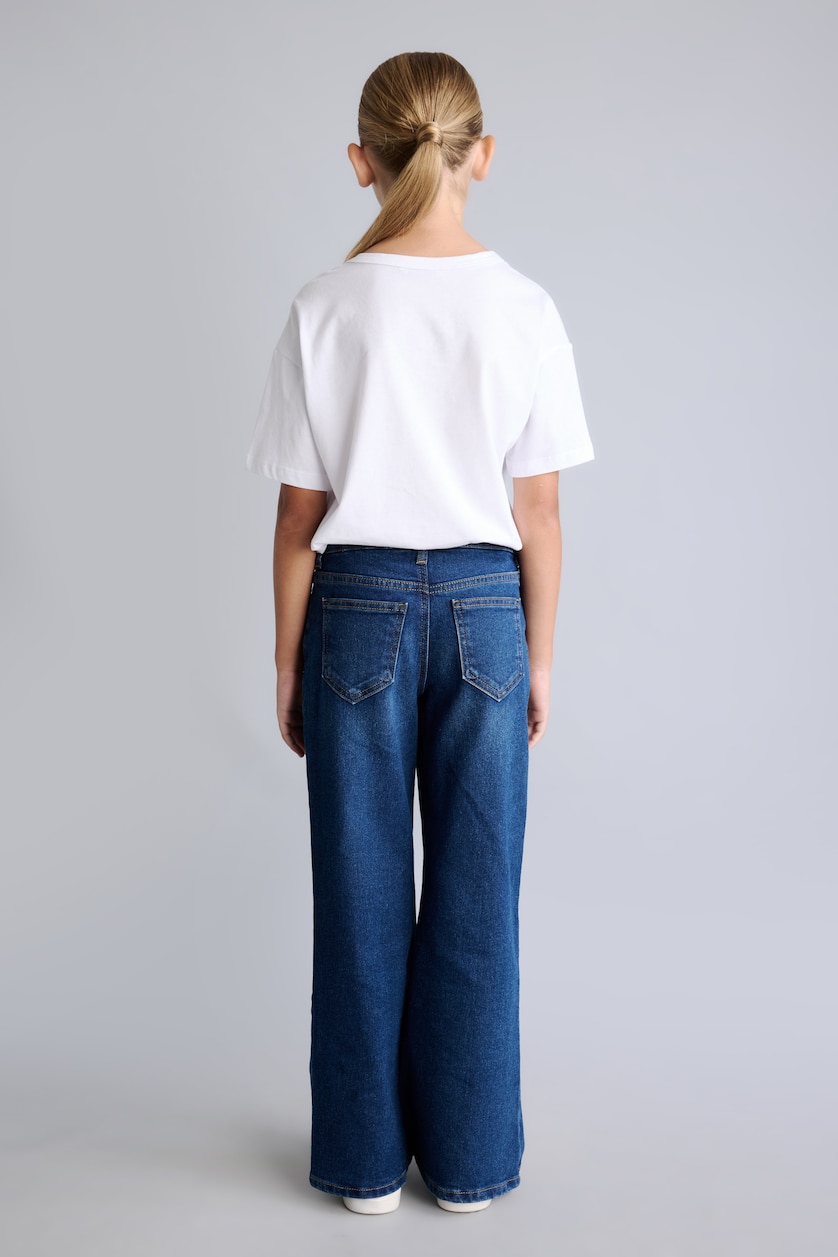 GIRLS & TEENS Blue Girl Flare Fit Jeans