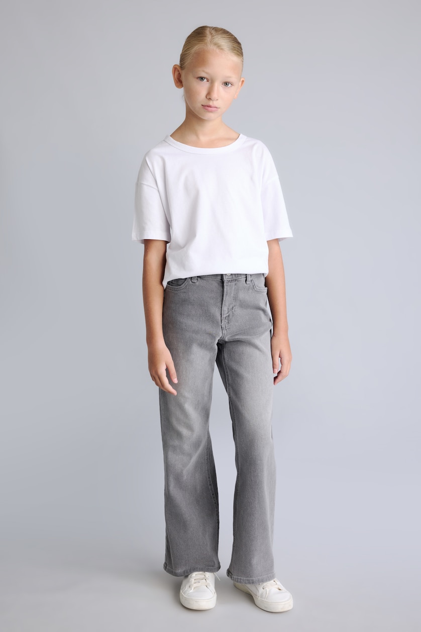 GIRLS & TEENS Grey Flare Jeans