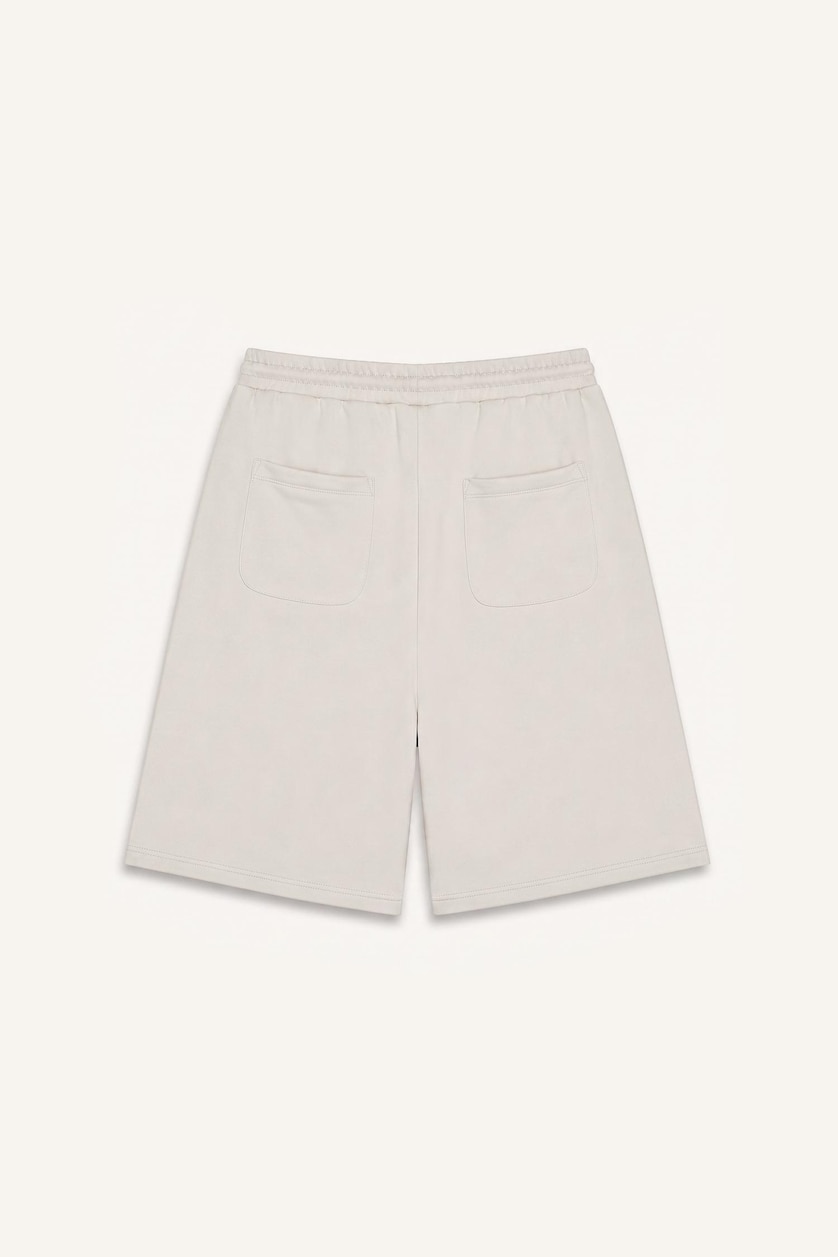 Man Stone 100% Cotton Baggy Fit Patterned Shorts