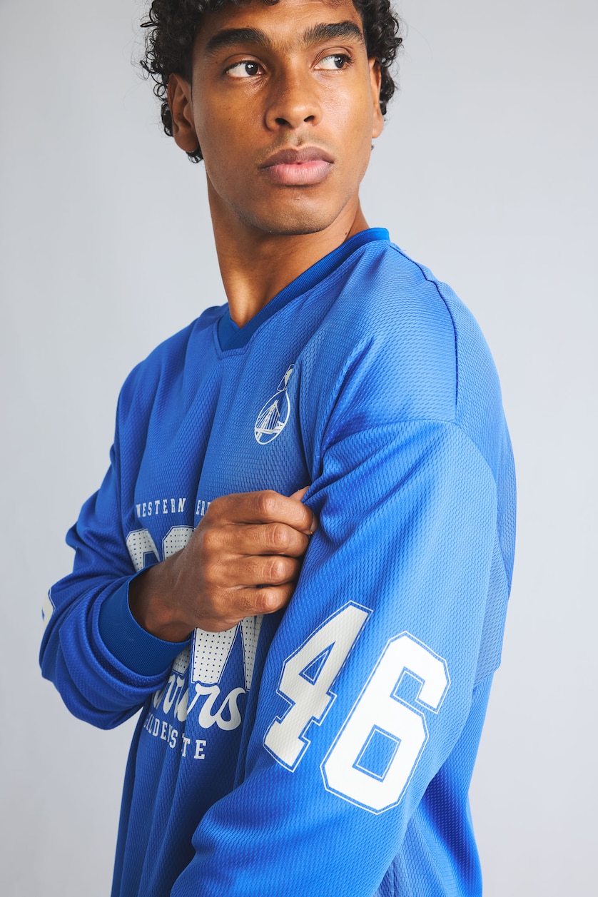 MAN Sax Oversize Fit Tulle Sweatshirt