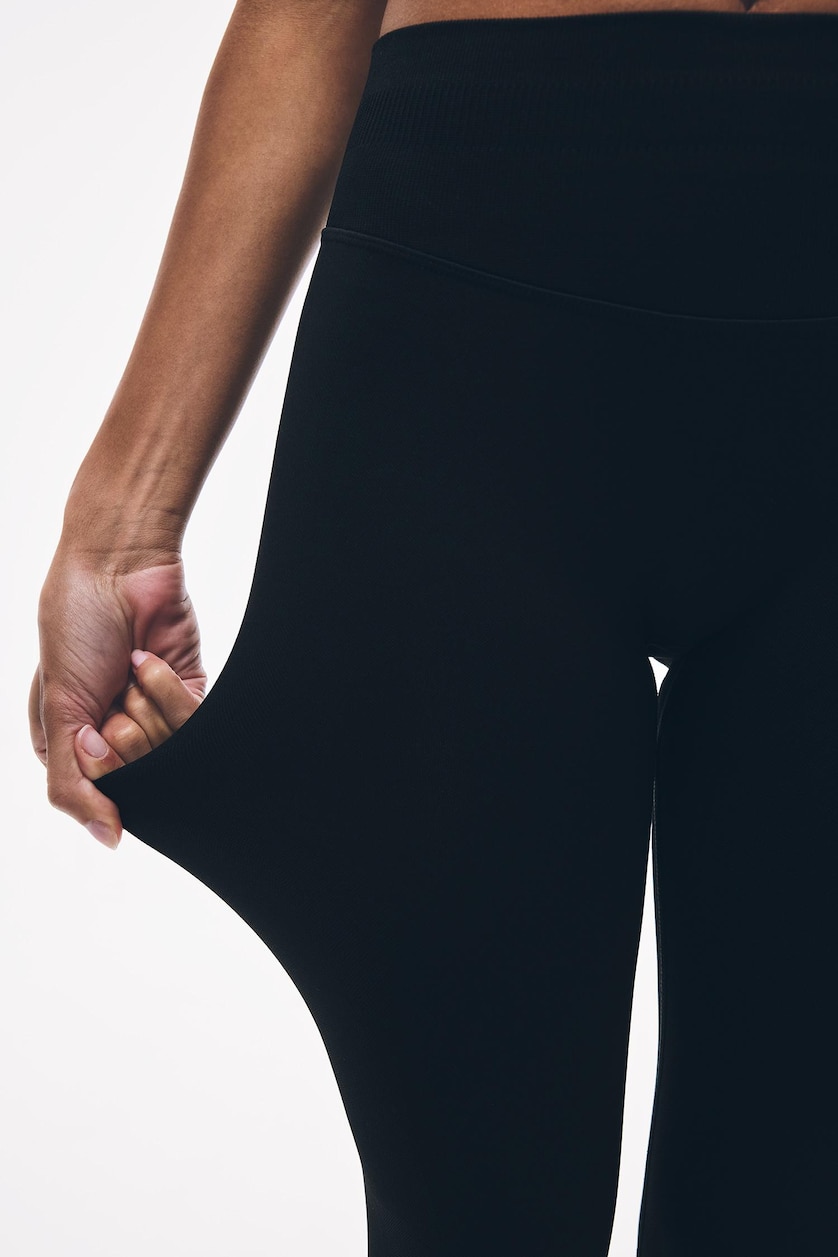 Women Black High Waist Sport Leggings