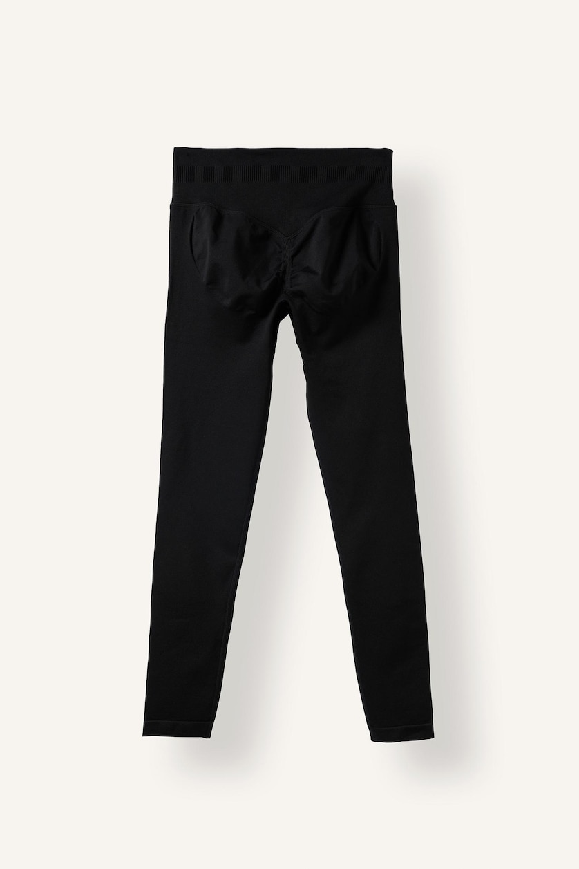 Women Black High Waist Sport Leggings