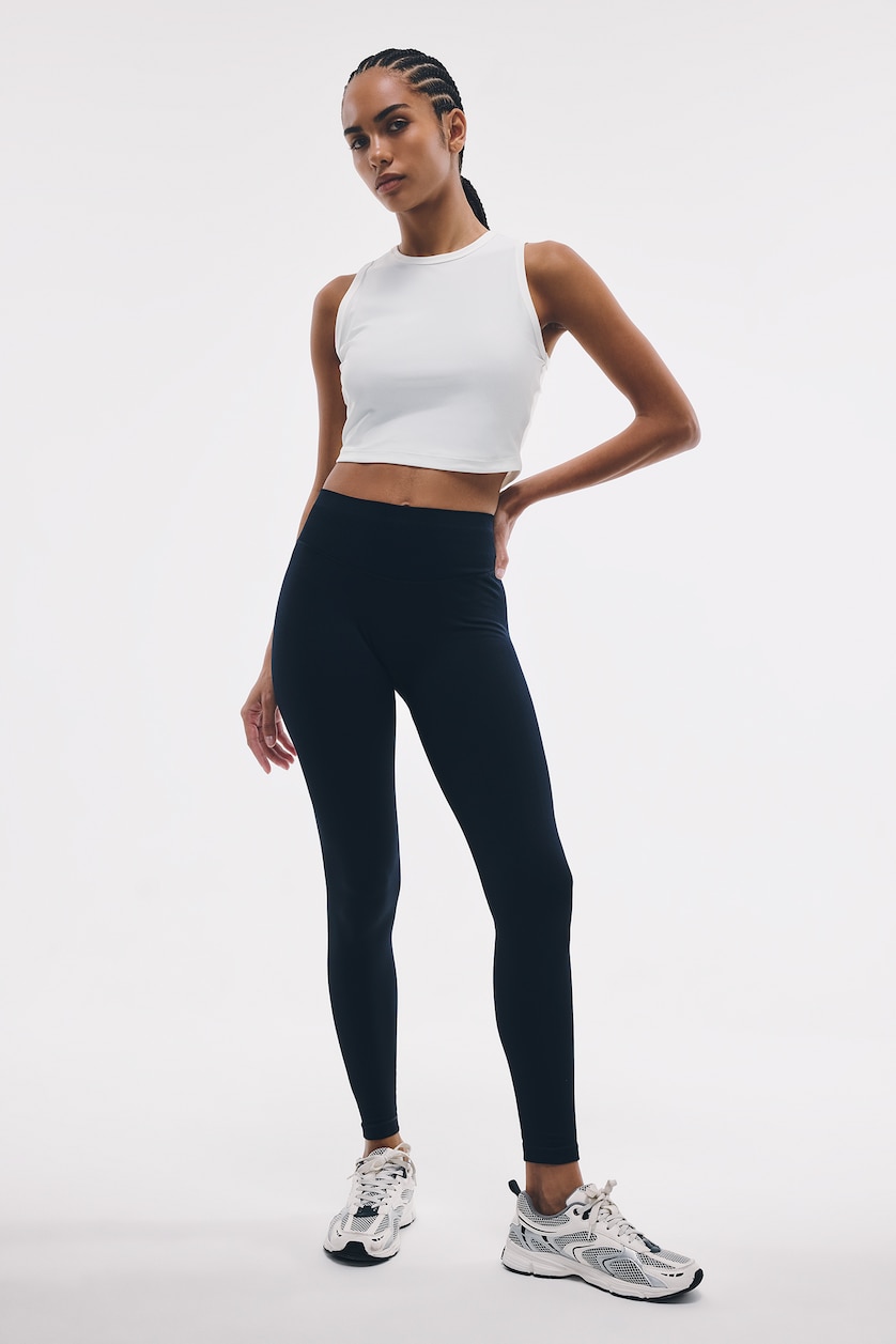 Women NAVY High Waist Sport Leggings