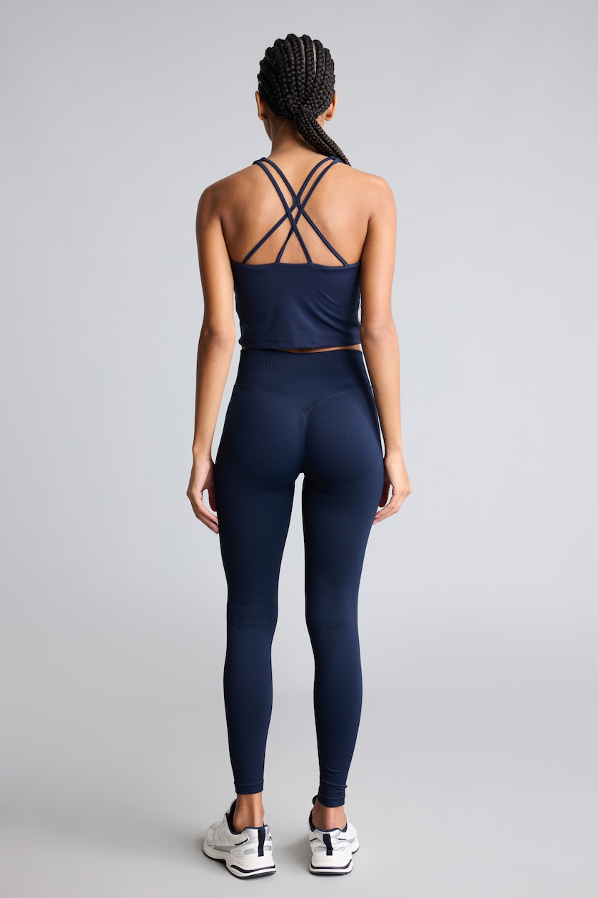 Woman NAVY High Waist Sport Leggings