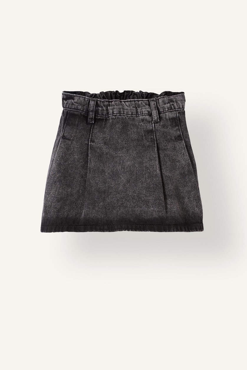 طفلة صغيرة أنثرا Baby Girl Elastic Waist Denim Skort