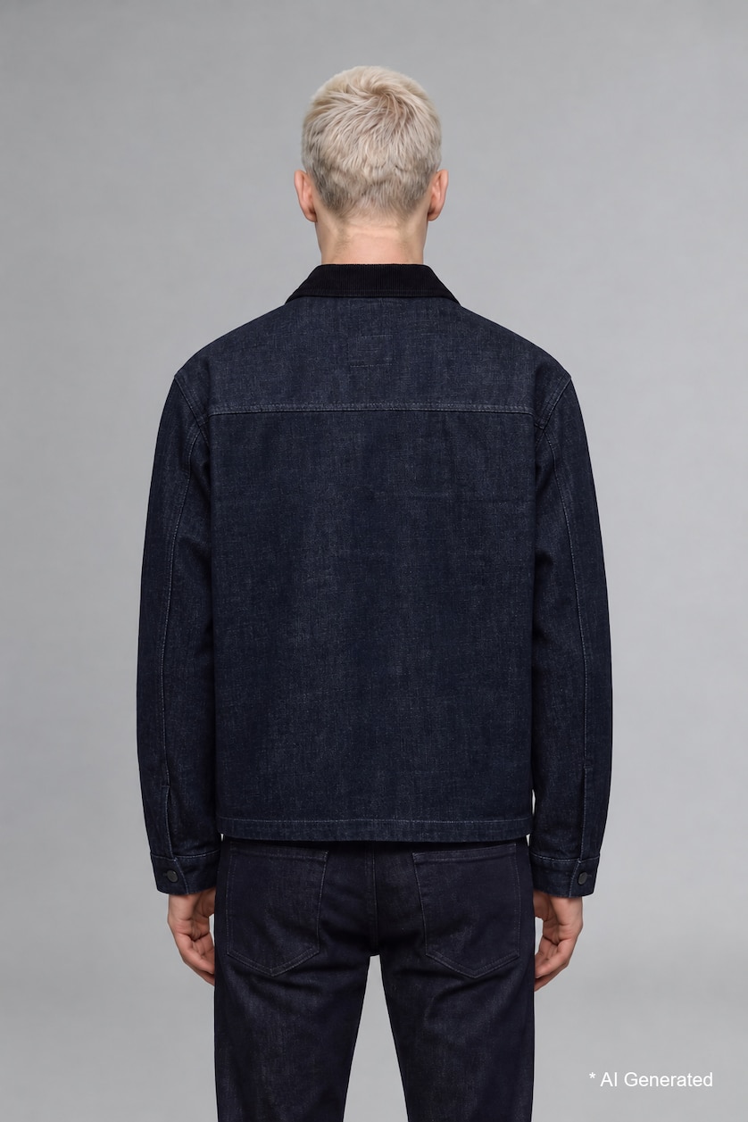 MAN Dark Blue Jacket