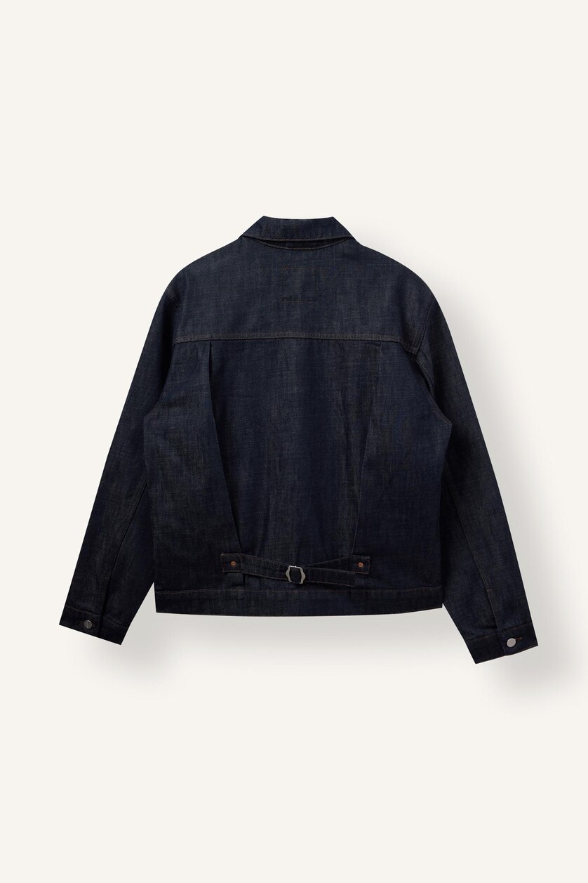 Men Dark Blue Jacket