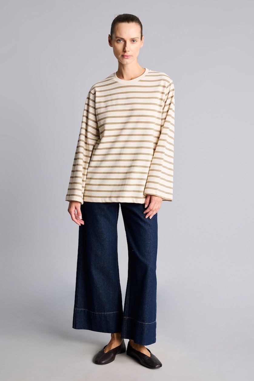 Women Brown Long Sleeve T-Shirt