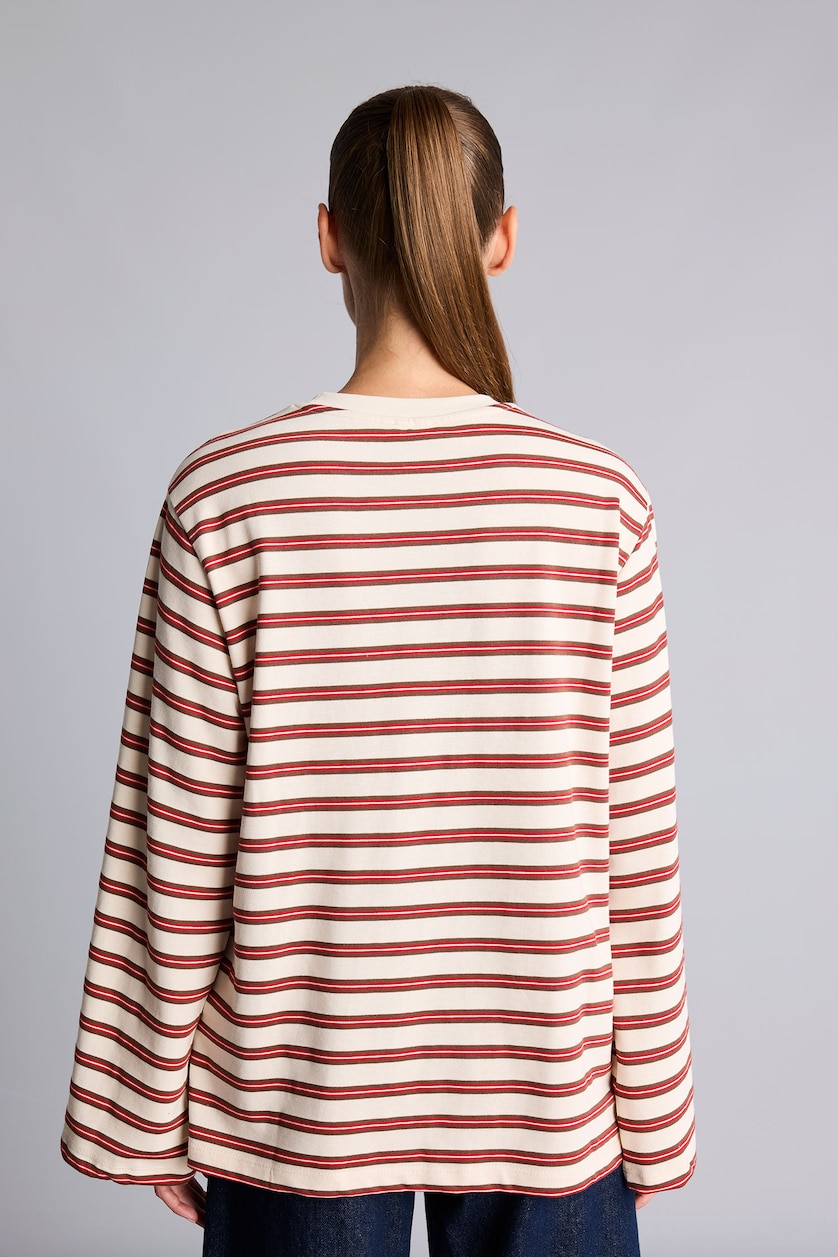 Women Brown Long Sleeve T-Shirt