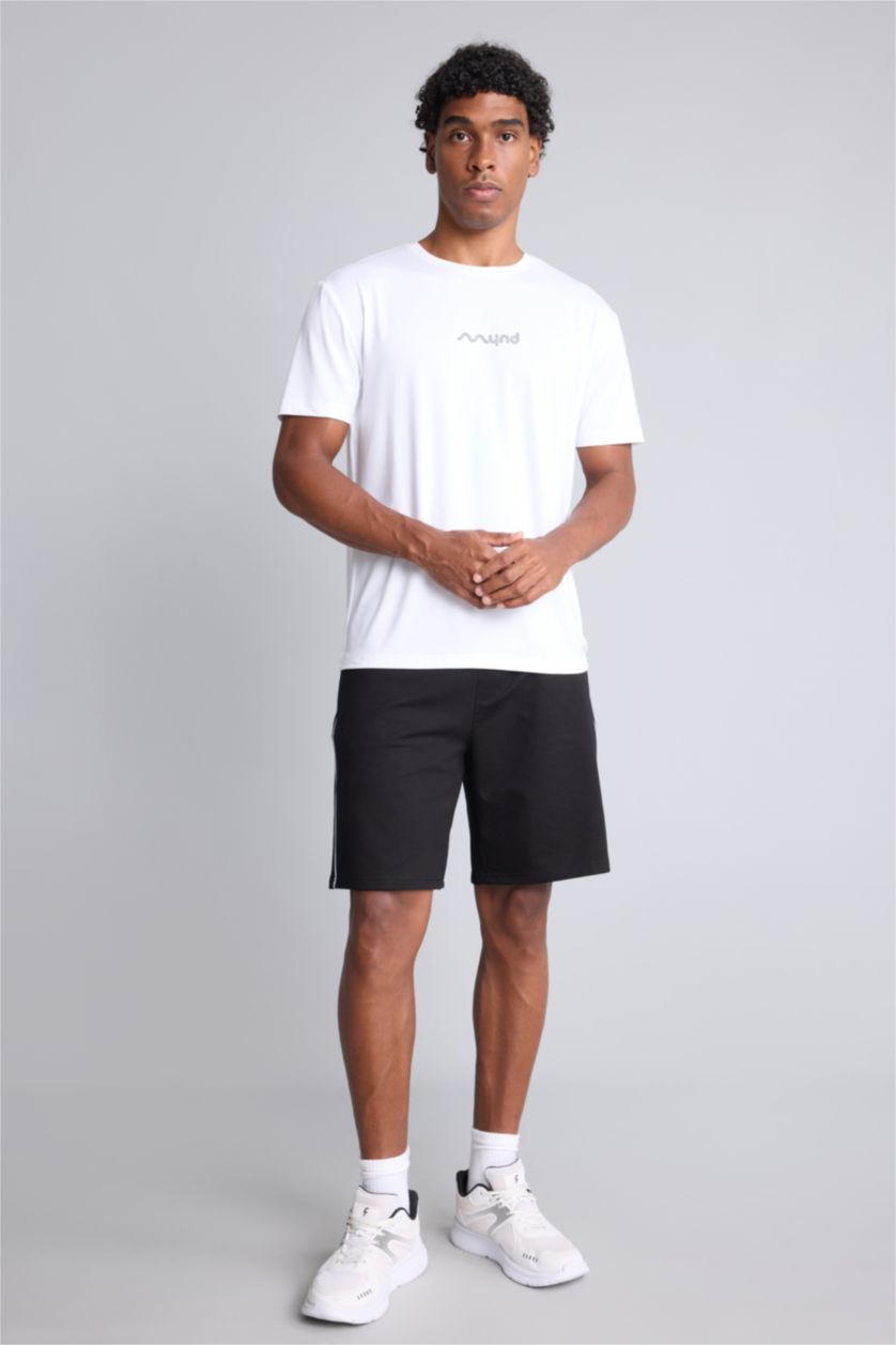 Men Black Standard Fit