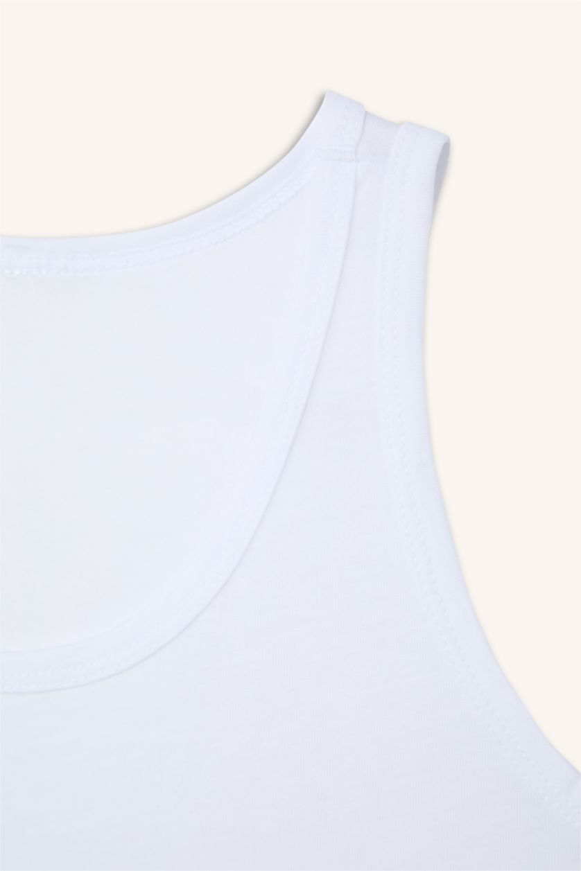 Young Boys - Teen Boys White Boy 2 piece Regular Fit Tank Top