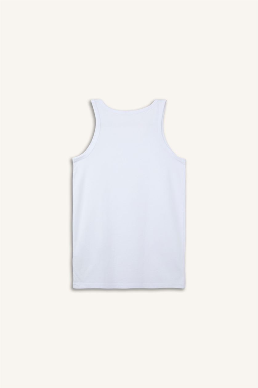 Young Boys - Teen Boys White Boy 2 piece Regular Fit Tank Top