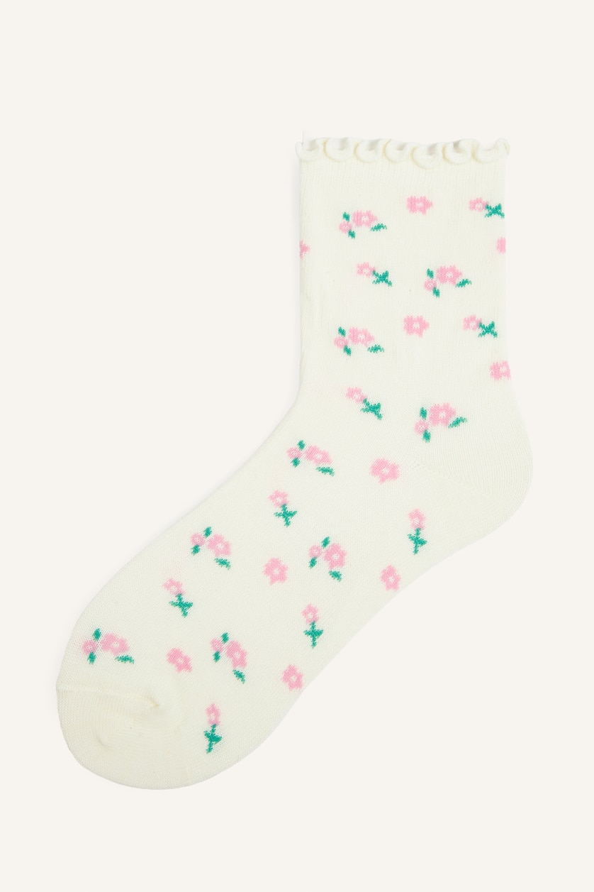 Young Girls - Teen Girls Purple Girl Socks