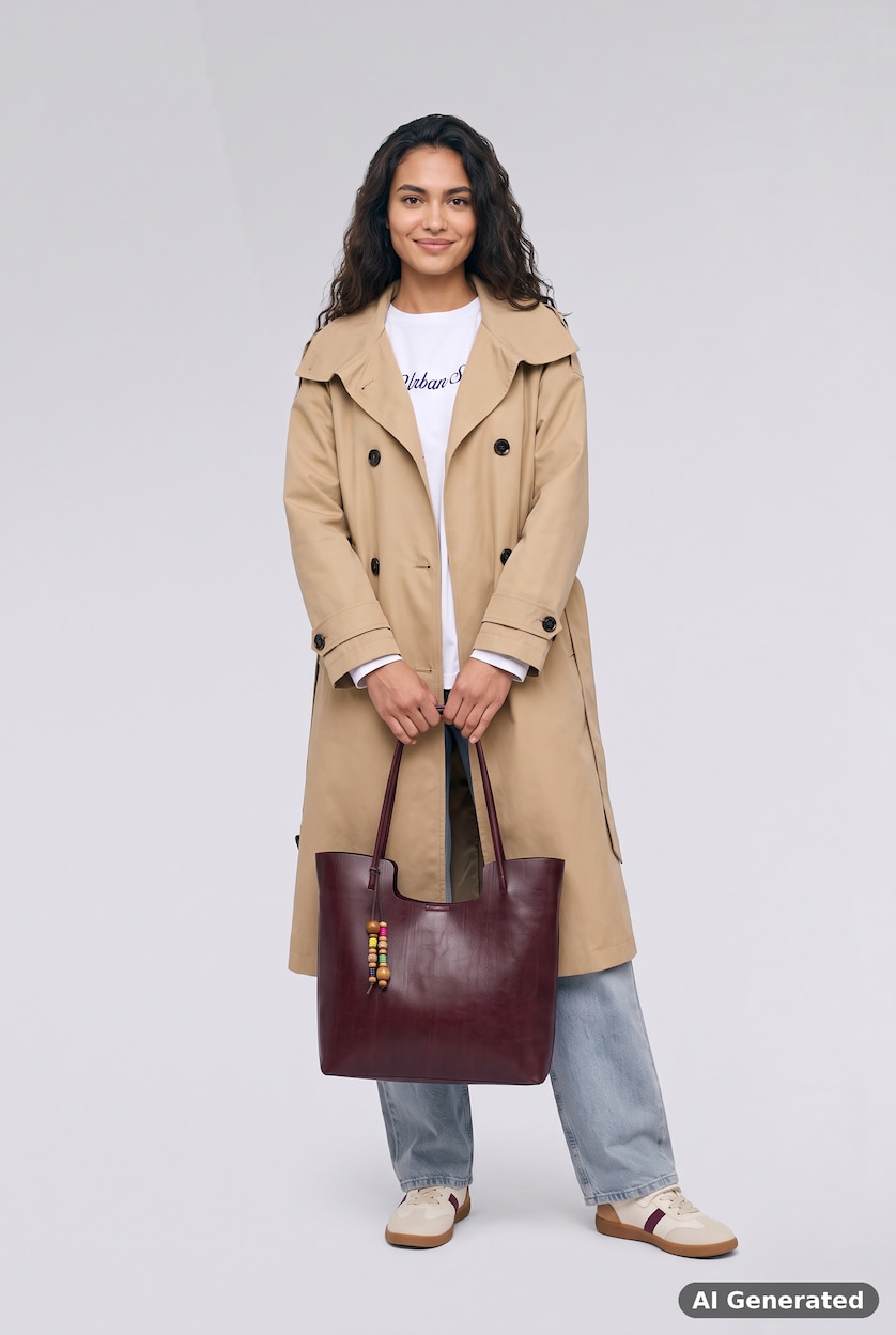 WOMAN Bordeaux Shoulder bag