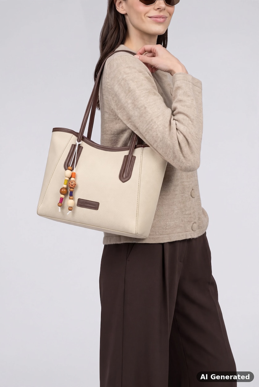 WOMAN Beige Shoulder bag
