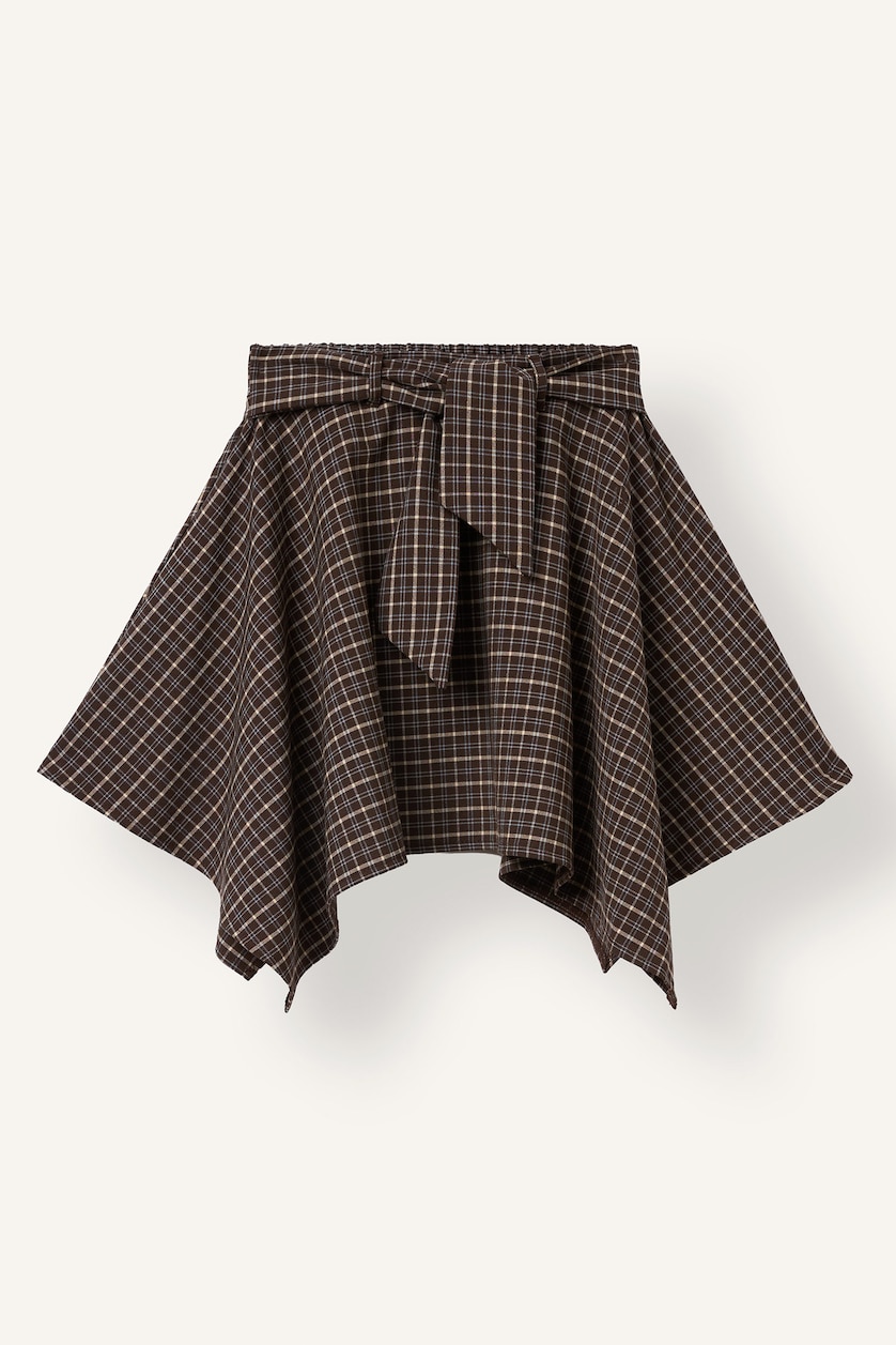Young Girls - Teen Girls Brown Girl Regular Fit Skirt