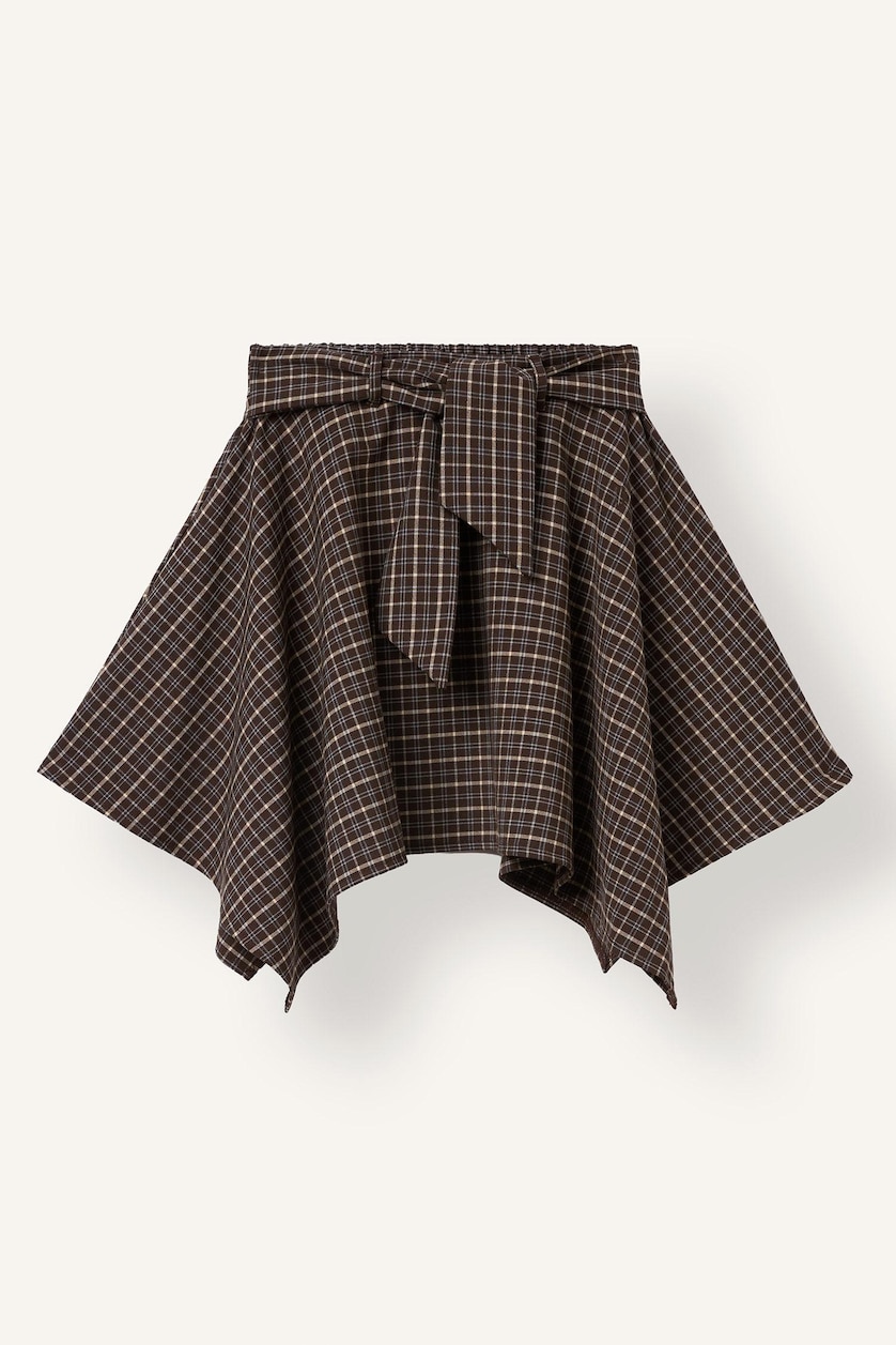 Young Girls - Teen Girls Brown Girl Regular Fit Skirt