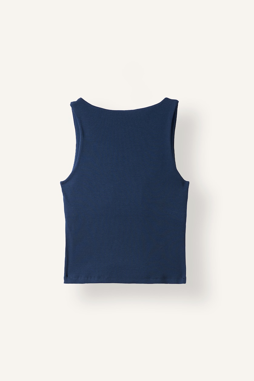 Women NAVY Ribana Tank Top