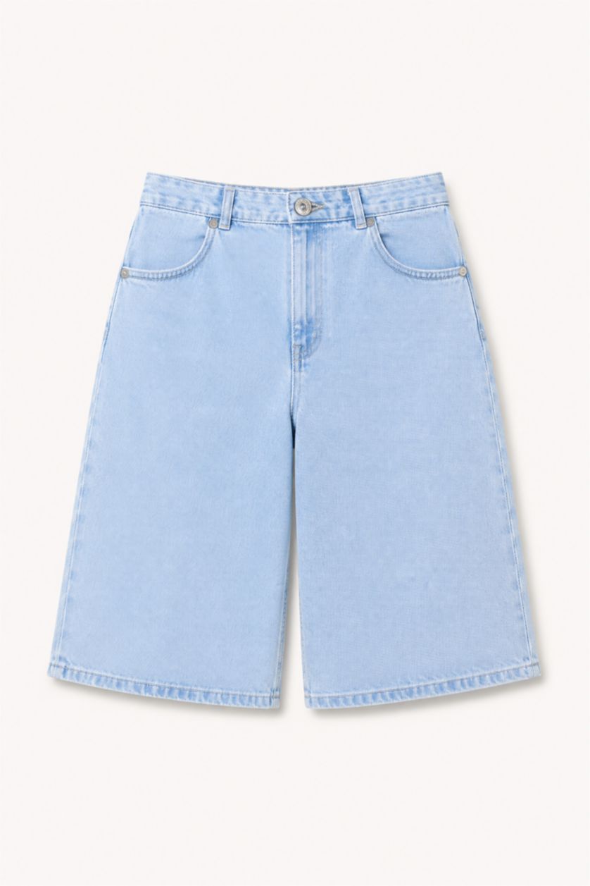 Man Light Blue Bermuda