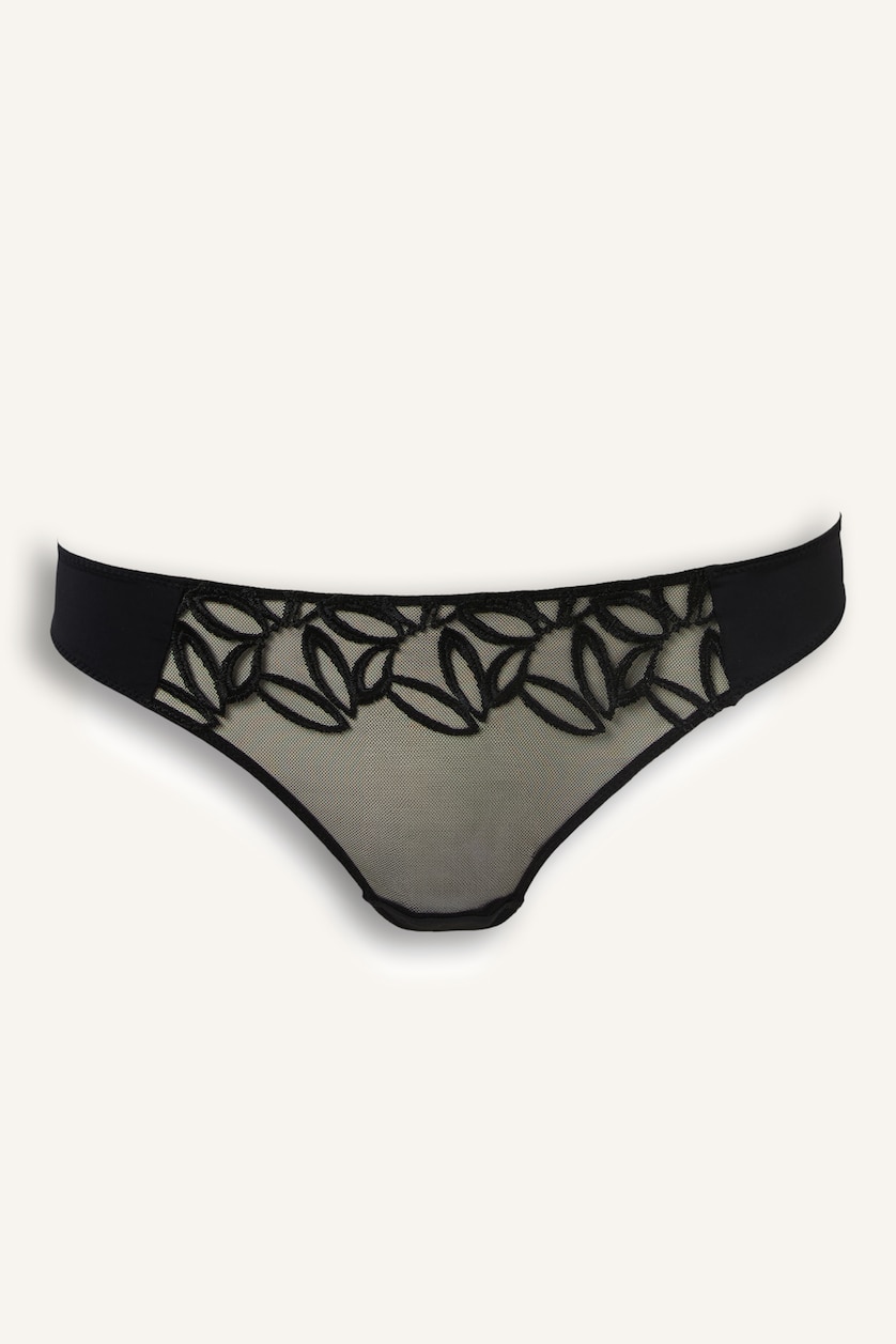 Women Black Tulle