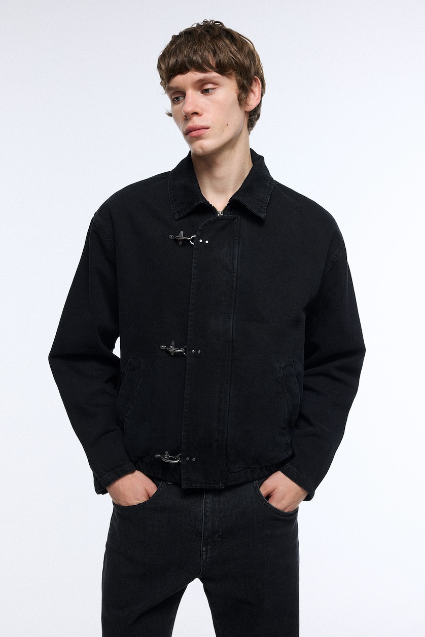 Men Black Jacket