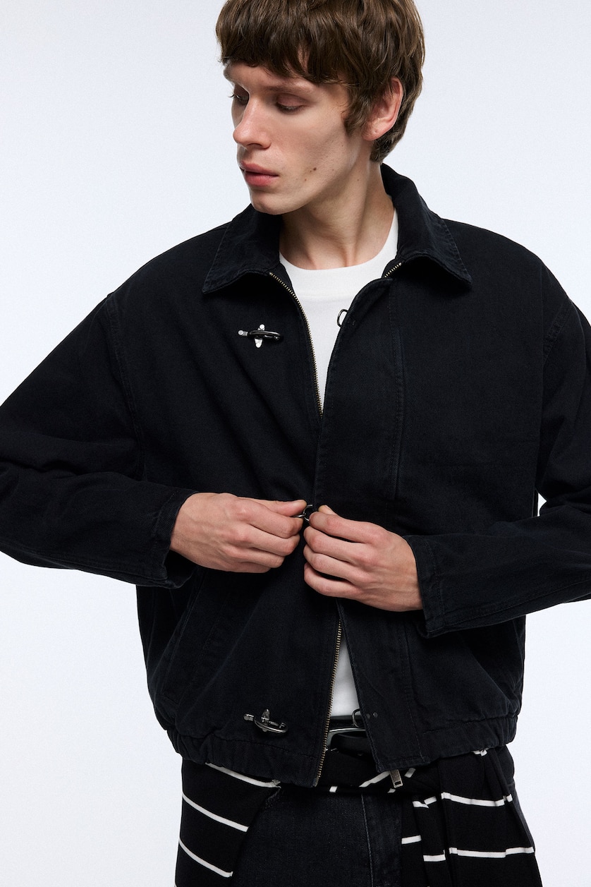 Men Black Jacket